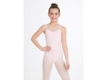 Children's Princess Seamed Camisole Leotard (Pink)