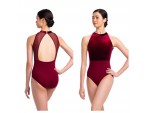 Vera Leotard with Velvet (Ruby)